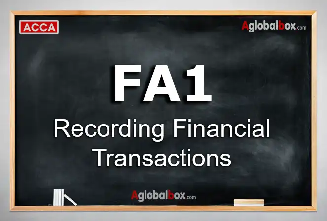 Practice and Exam Kit Recording Financial Transactions - FA1 | PDF Guide Kaplano